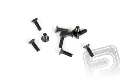 Imbus šroub se zapuštěnou hlavou M2.6x8mm (10ks.)