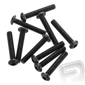 Imbusové šrouby 3x18mm (10 ks.)