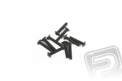 Imbusový šroub s půlkulatou hlavou 2.6x12mm (10 ks.)