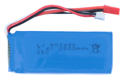 Akumulátor 2500mAh 7,4V Li-Pol BEC