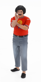 Infinite statue Figures Fantozzi - Cecco - Lo Scfilatino Specialo 1:18 Červená Šedá
