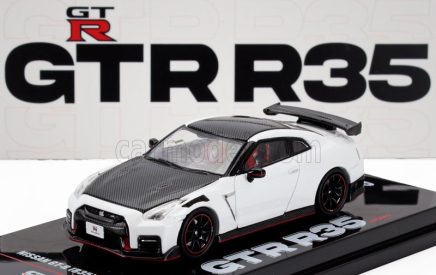 Inno-models Nissan Gt-r (r35) Nismo Coupe 2016 1:64 Bílá Černá