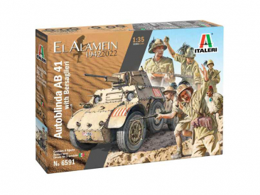 Italeri AB 41 with Bersaglieri Italian Infantry (1:35)