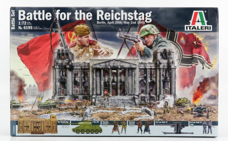 Italeri Accessories Diorama - War Battle Set - For The Reichstag 1:72