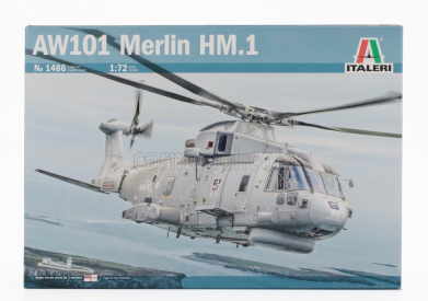 Italeri Agusta westland Aw101 Merlin Hm.1 Uk Royal Navy - Helicopter - 2003 1:72 Military