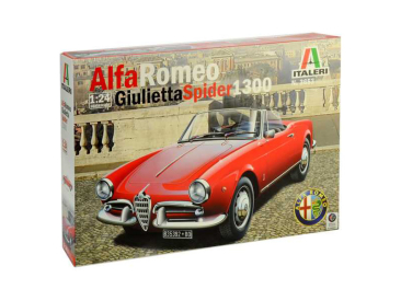 Italeri Alfa Romeo Giulietta Spider 1300 (1:24)