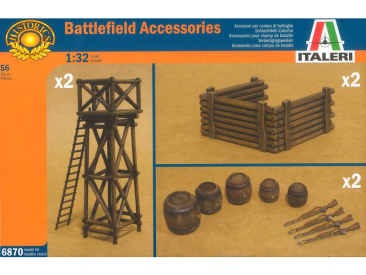 Italeri diorama - ARTILLERY POSITION ACCESSORIES (1:32)