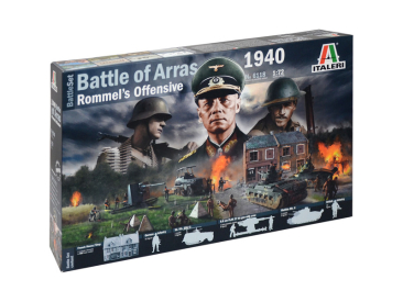 Italeri diorama bitva o Arras 1940 - Rommelův útok (1:72)