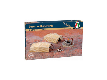 Italeri diorama - Desert Well and Tents (1:72)