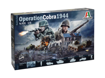 Italeri diorama - OPERATION COBRA 1944 (1:72)
