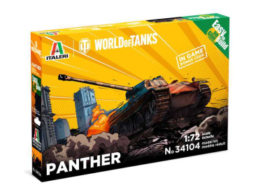 Italeri Easy to Build World of Tanks - Panther (1:72)