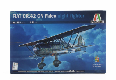 Italeri Fiat Cr.42 Falco Military Airplane 1:72 /
