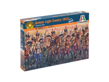 Italeri figurky - NAPOLEONIC WARS - BRITISH LIGHT CAVALRY 1815 (1:72)