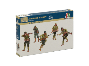 Italeri figurky - WWII JAPANASE INFANTRY (1:72)