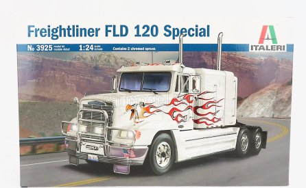 Italeri Freightliner Fld120 Special Tractor Truck 3-assi 1986 1:24 /