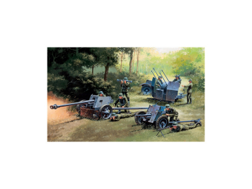 Italeri GERMAN GUNS SET: PAK35-PAK40-FLAK38 (1:72)