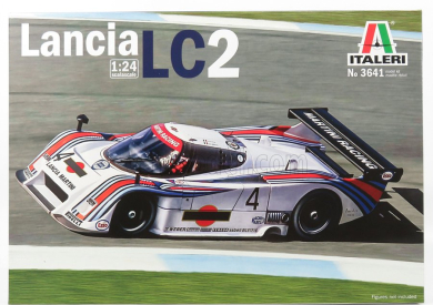 Italeri Lancia Lc2 Team Lancia Martini N 4 Campionato Sport Prototipi 1985 R.patrese - M.alboreto - N 5 T.fabi - P.ghinzani 1:24 /