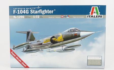 Italeri Lockheed martin F-104g Starfighter Military Airplane 1958 1:72 /