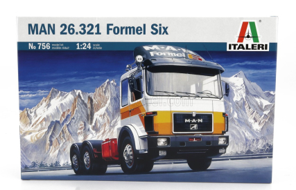 Italeri MAN 26.321 Tractor Truck 3-assi 1984 1:24 /