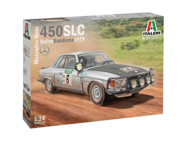 Italeri Mercedes-Benz 450SLC Rallye Bandama 1979 (1:24)