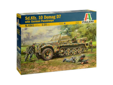 Italeri Sd. Kfz. 10 Demag D7 s výsadkáři (1:35)