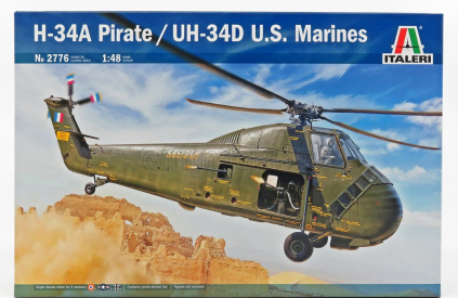 Italeri Sikorsky Uh-34d Helicopter U.s.a. Marines 1974 1:48 /