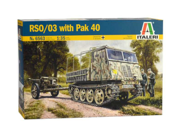 Italeri Steyr RSO/03 s kanónem PAK 40 (1:35)