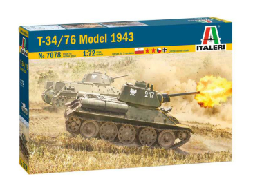 Italeri T-34/76 Model 1943 (1:72)