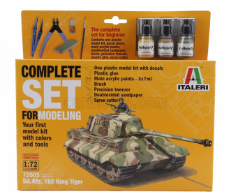 Italeri Tank Sd. Kfz. 182 King Tiger Military 1945 1:72 /