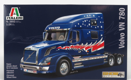 Italeri Volvo Vt880 Tractor Truck 3-assi 1990 1:24 /