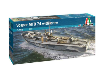 Italeri Vosper MTB 74 s posádkou (1:35)