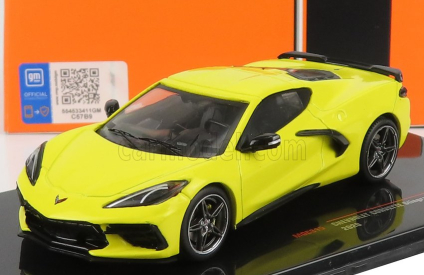 Ixo-models Chevrolet Corvette C8 Stingray Coupe 2020 1:43 Žlutá