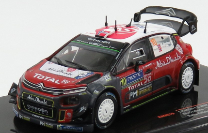 Ixo-models Citroen C3 Wrc Abu Dhabi N 10 Rally Finland 2018 1:43