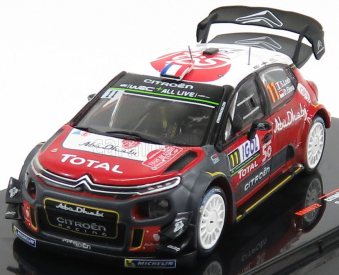 Ixo-models Citroen C3 Wrc Abu Dhabi N 11 Rally Tour De Corse 2018 1:43