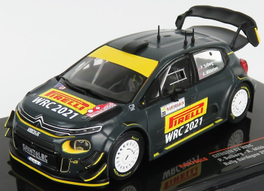 Ixo-models Citroen C3 Wrc N 20 Rally Sardegna Italy 2020 1:43, černá