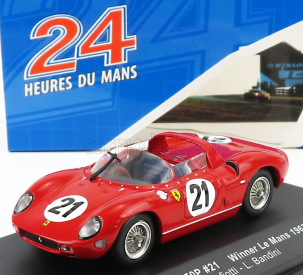Ixo-models Ferrari 250p Spider 3.0l V12 Team Ferrari Spa Sefac N 21 1:43, červená