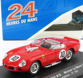 Ixo-models Ferrari Tri/61 3.0l V12 Team Sefac N 10 1:43, červená