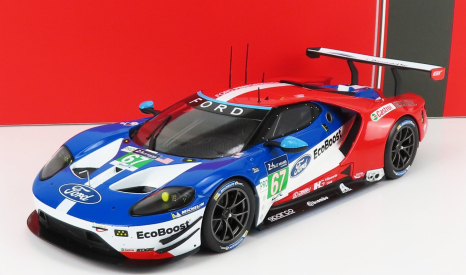 Ixo-models Ford usa Gt 3.5l Turbo V6 Team Ford Chip Ganassi Uk N 67 1:18