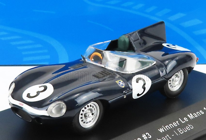 Ixo-models Jaguar D-type Team Ecurie Ecosse N 3 1:43, tmavě modrá