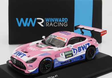 Ixo-models Mercedes benz Gt3 Amg Team Winward Racing N 1 1:43, růžová