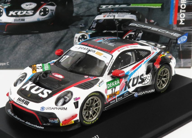 Ixo-models Porsche 911 991-2 Gt3 R Team Kues 75 Bernhard N 17 1:43, černobílá
