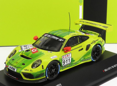 Ixo-models Porsche 911 991-2 Gt3 R Team Manthey Racing N 912 1:43, žlutozelená