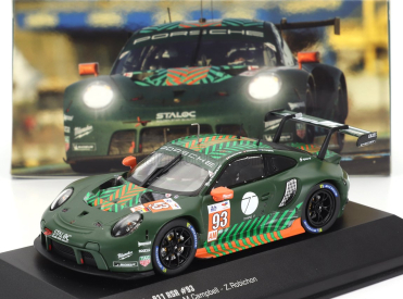 Ixo-models Porsche 911 991 Rsr-19 4.2l Team Proton Competition N 93 24h Le Mans 2022 Michael Fassbender - Matt Campbell - Zacharie Robichon 1:43 Zelená Černá