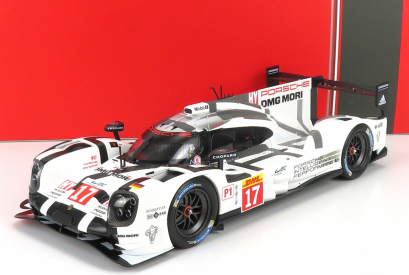 Ixo-models Porsche 919 Hybrid 2.0l Turbo V4 Team Porsche N 17 1:18, bílá