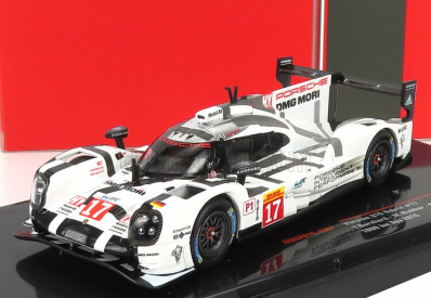 Ixo-models Porsche 919 Hybrid 2.0l Turbo V4 Team Porsche N 17 1:43, bílá