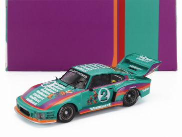 Ixo-models Porsche 935/77a 930 Team Vaillant Kremer N 2 2nd Drm Zolder 1978 Bob Wollek 1:43 Světle Zelená