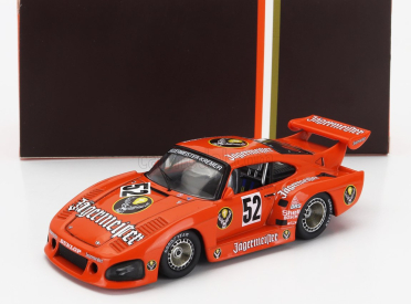 Ixo-models Porsche 935 K3 Team Jagermeister Kremer Racing N 52 2nd Nurburgring Drm 1981 Bob Wollek 1:43 Orange