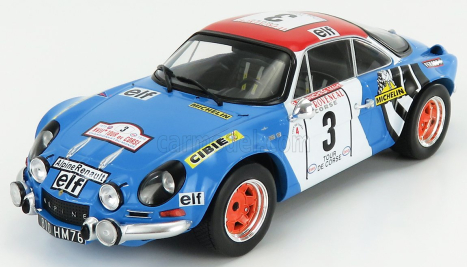 Ixo-models Renault Alpine A110 N 3 Rally Tour De Corse 1973 1:18