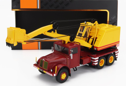 Ixo-models Tatra 111d Truck 3-assi 1958 1:43 Červená Žlutá