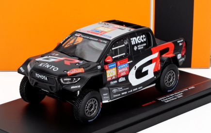 Ixo-models Toyota Hilux Gr Dkr Evo T1u Pick-up Team Gazoo Racing N 226 Rally Dakar 2024 Saood Variawa - Francois Cazalet 1:43 Černá Červená